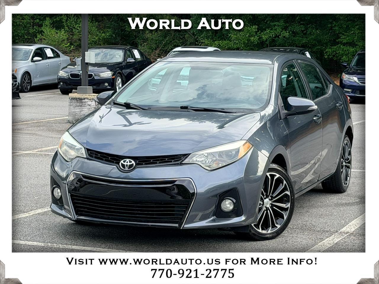Toyota Corolla S Plus CVT 2015