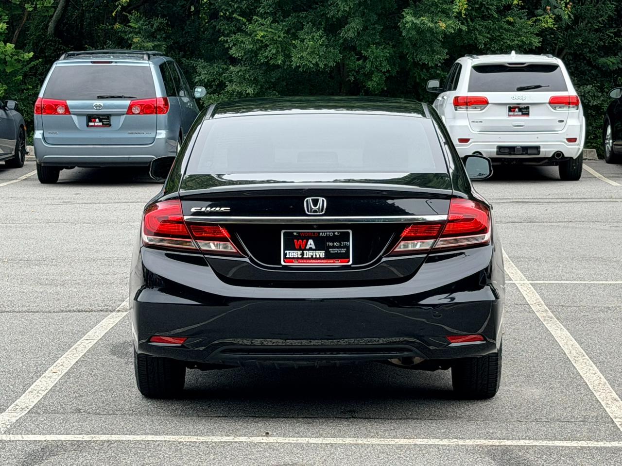 Honda Civic LX Sedan 5-Speed AT 2013