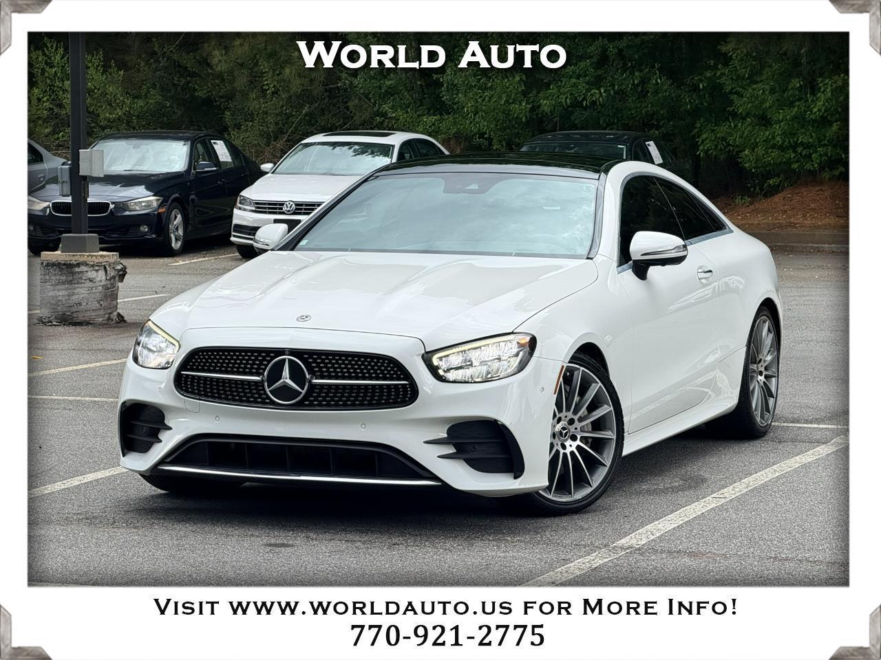 Mercedes-Benz E-Class E450 Coupe 2021