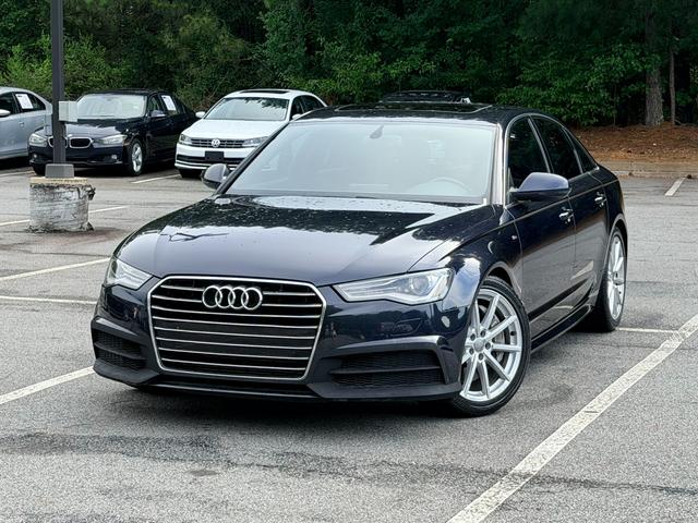 Moonlight Blue Metallic 2017 Audi A6 Sedan Front-Wheel Drive Automatic