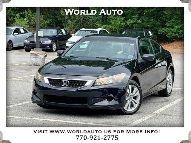 Crystal Black Pearl 2010 Honda Accord Coupe Coupe Front-Wheel Drive Automatic