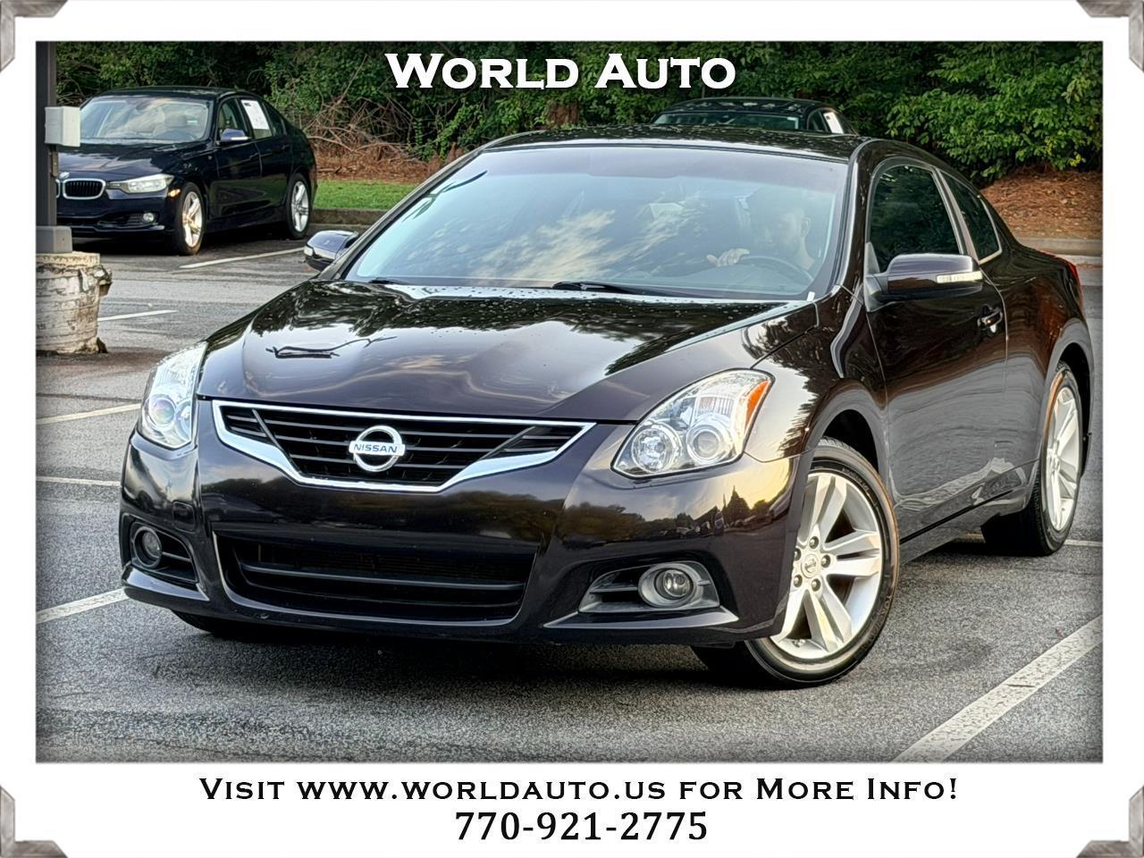 Nissan Altima 2.5 S Coupe 2012