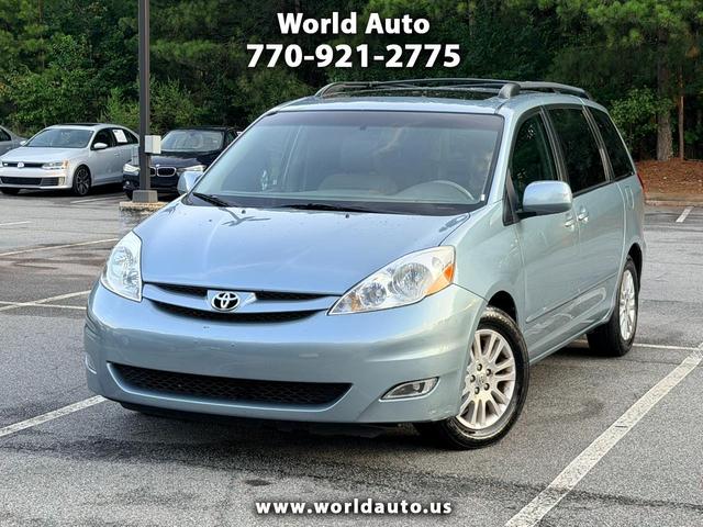 Blue Mirage Metallic 2009 Toyota Sienna Minivan Front-Wheel Drive Automatic