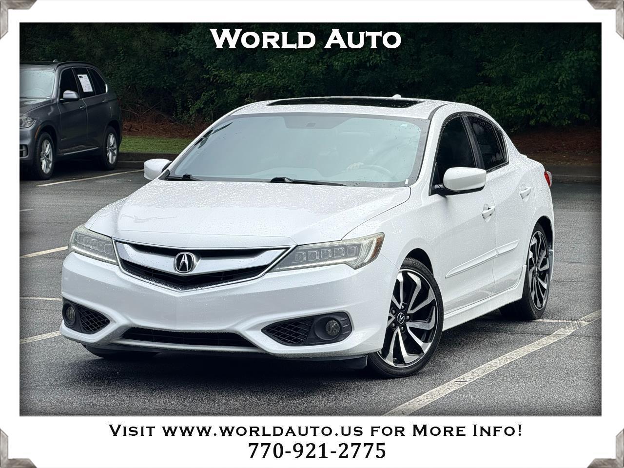 2016 Acura ILX 8-Spd AT w/ A-SPEC Packages