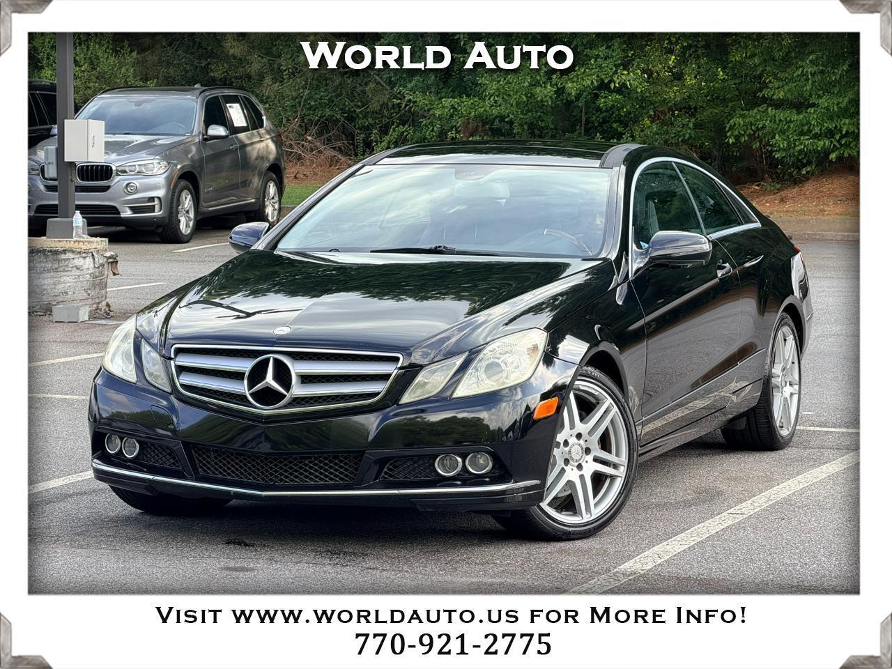 Mercedes-Benz E-Class E350 Coupe 2010
