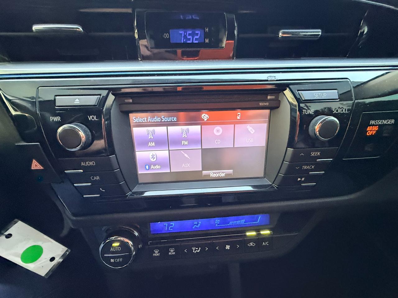Toyota Corolla S Plus CVT 2014
