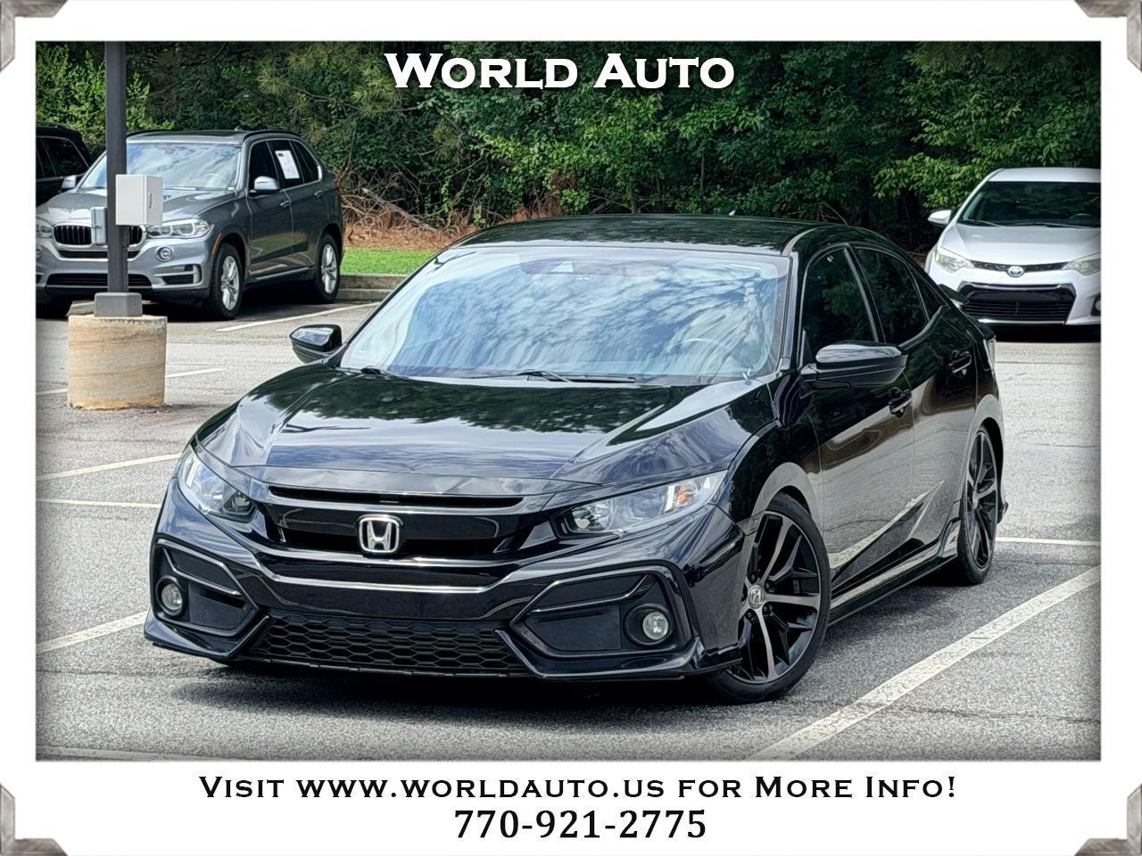 2020 Honda Civic Sport Hatchback CVT