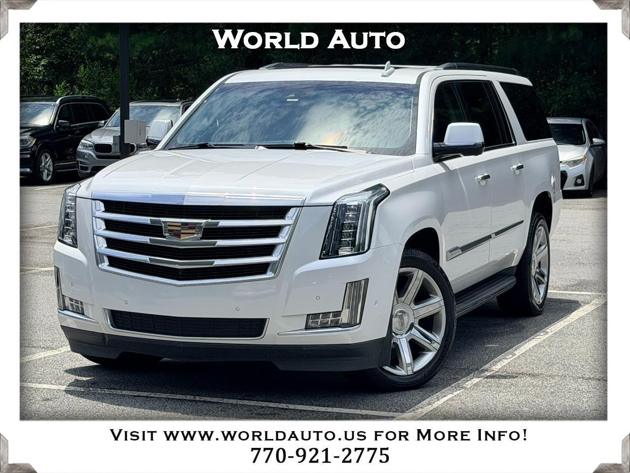 Cadillac Escalade ESV Luxury 4WD 2018