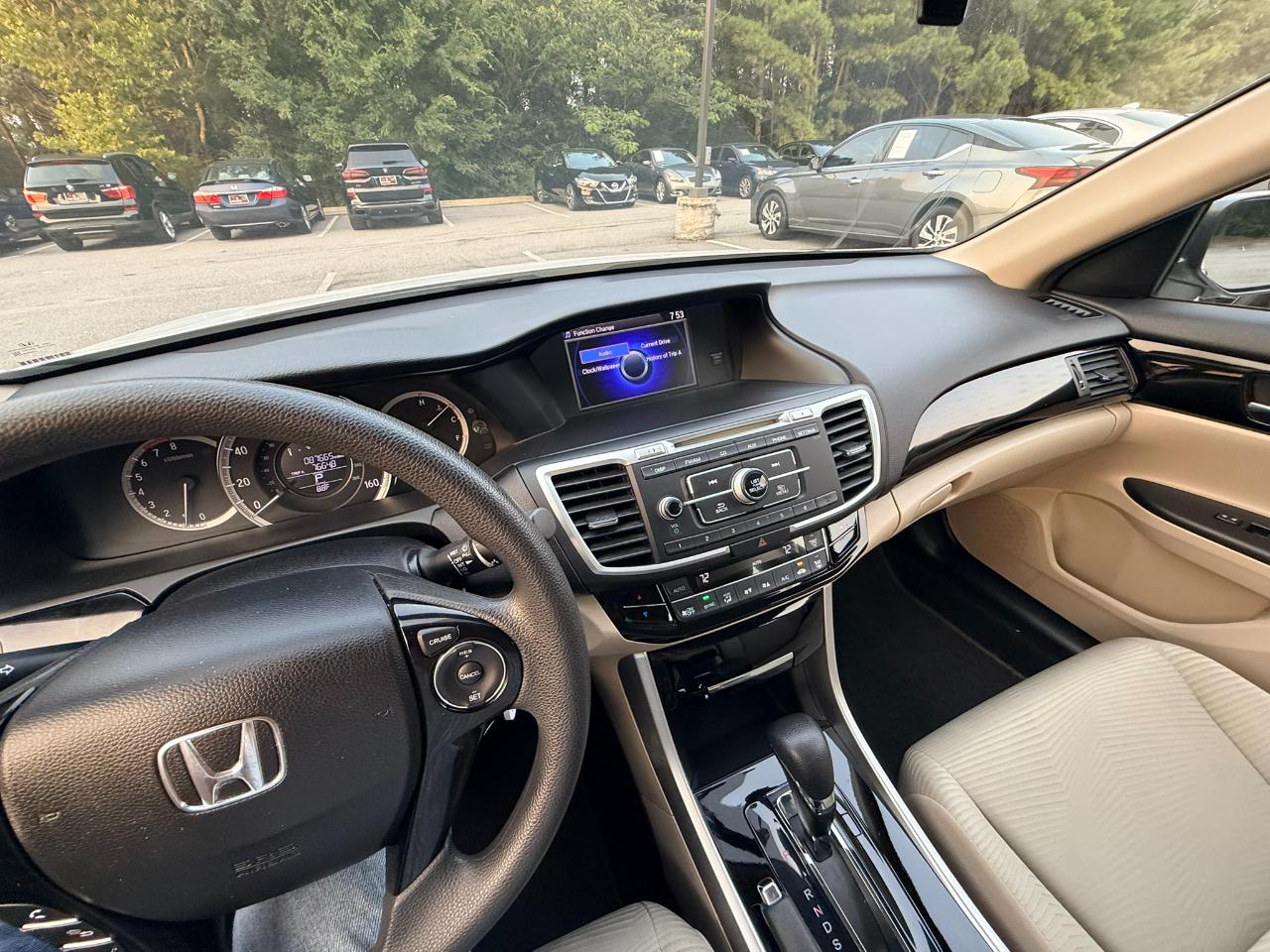 Honda Accord LX Sedan CVT 2016