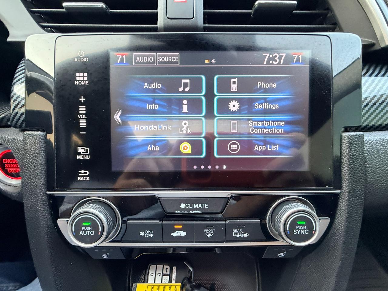 Honda Civic EX-L Sedan CVT 2016