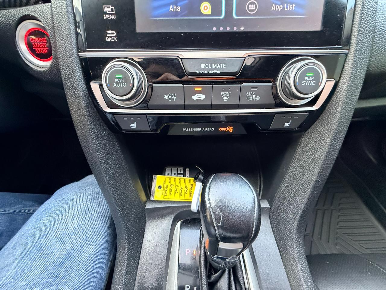 Honda Civic EX-L Sedan CVT 2016