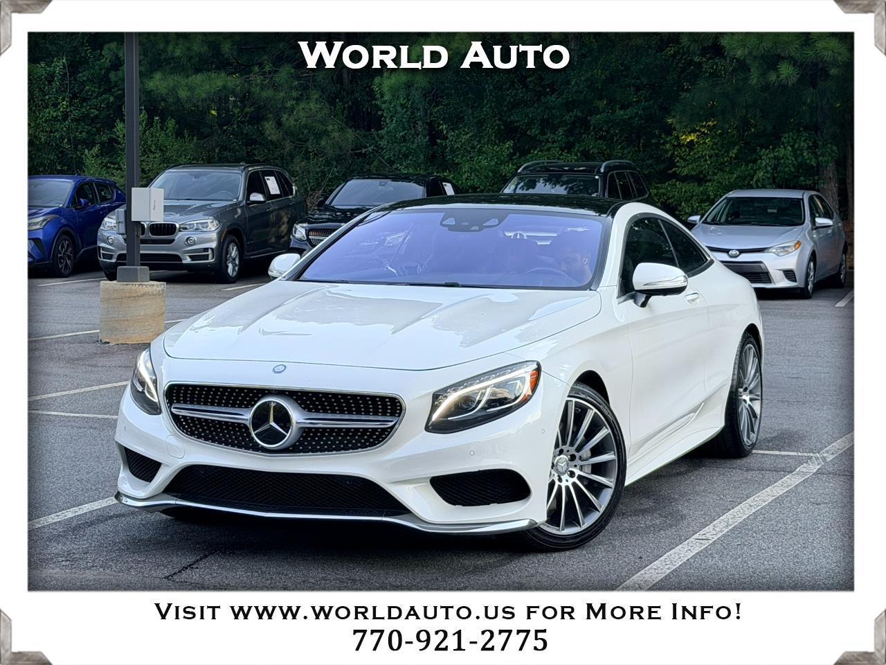 2016 Mercedes-Benz S-Class S550 4MATIC Coupe