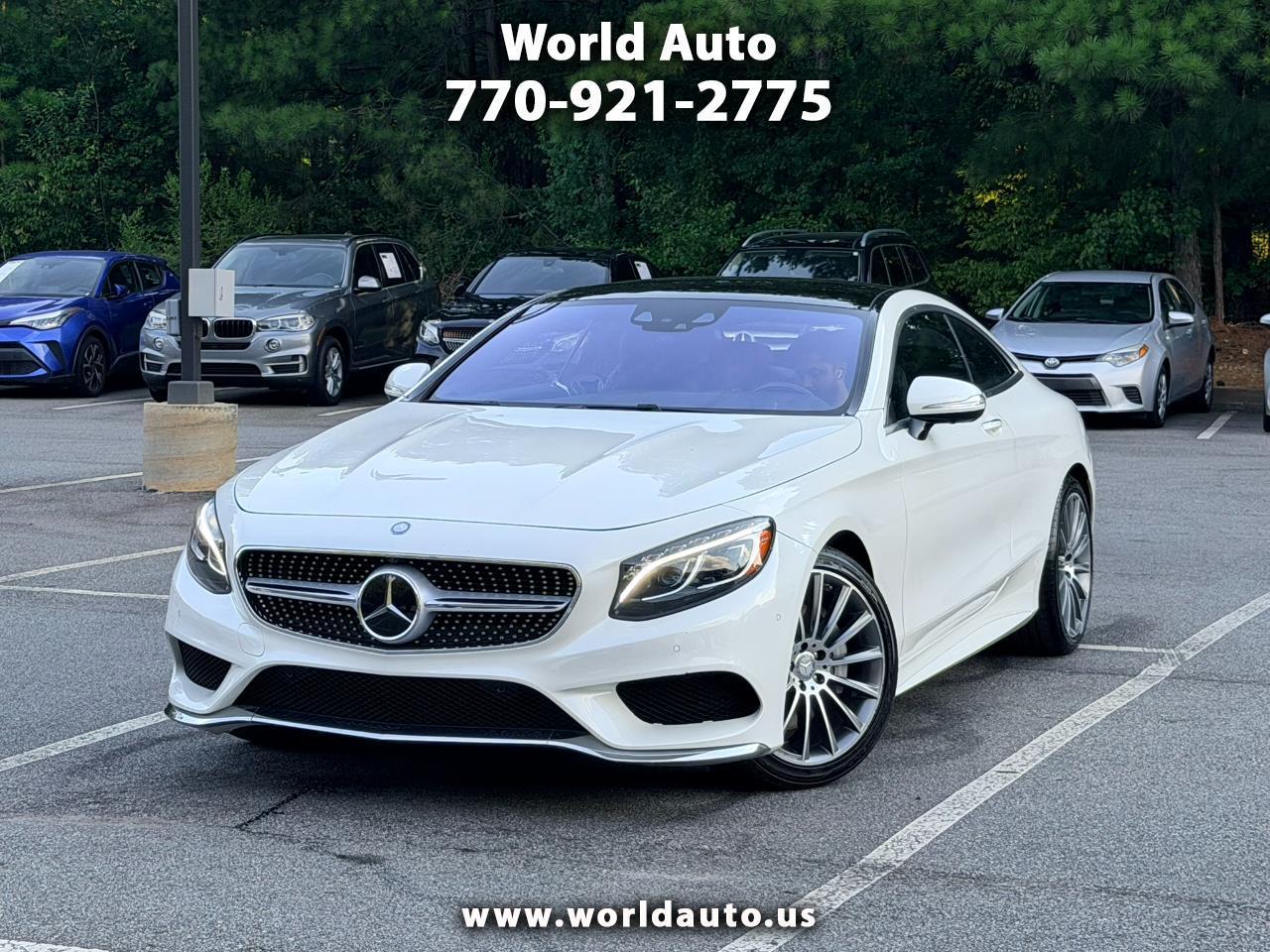 2016 Mercedes-Benz S-Class S550 4MATIC Coupe