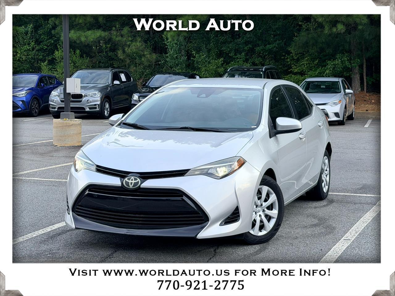 2017 Toyota Corolla LE CVT