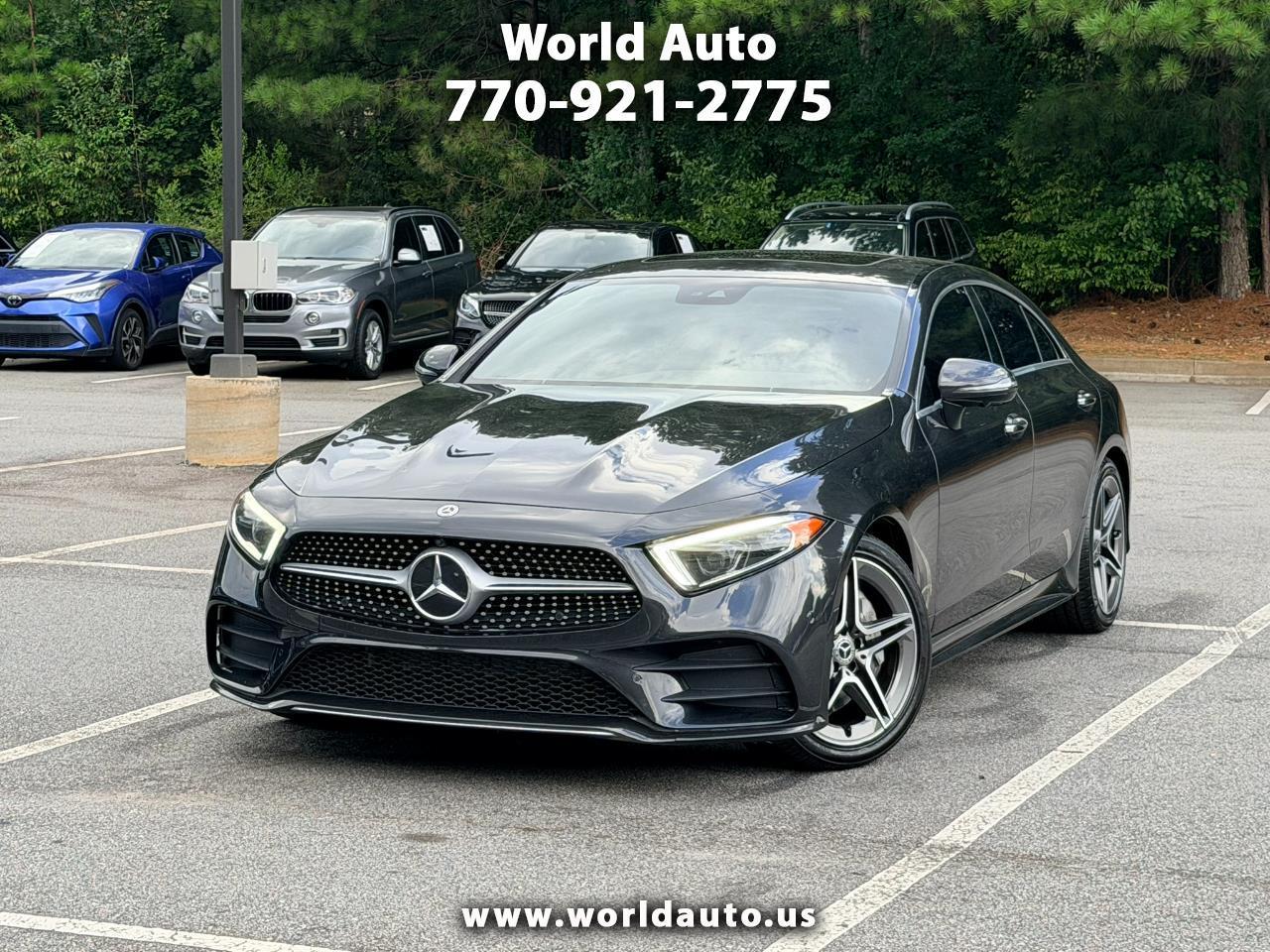 Gray (Graphite Grey Metallic) 2020 Mercedes-Benz CLS Coupe All-Wheel Drive Automatic