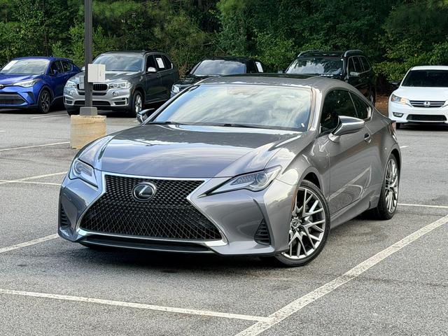 Nebula Gray Pearl 2020 Lexus RC Coupe Rear-Wheel Drive Automatic