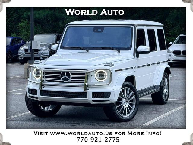 Polar White 2019 Mercedes-Benz G-Class SUV / Crossover All-Wheel Drive Automatic