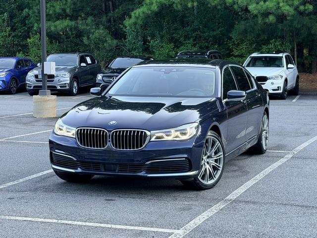 Imperial Blue Metallic 2019 BMW 7 Series Sedan Rear-Wheel Drive Automatic
