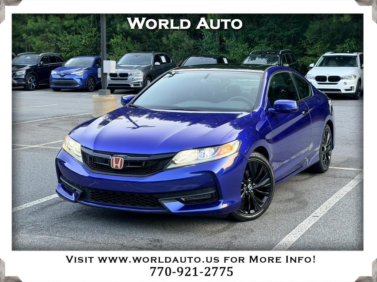 Honda Accord EX-L Coupe AT 2017