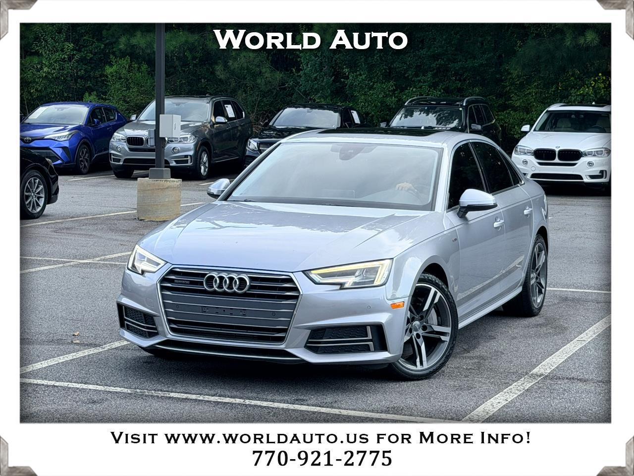 2018 Audi A4 2.0 TFSI Premium Plus quattro 7A