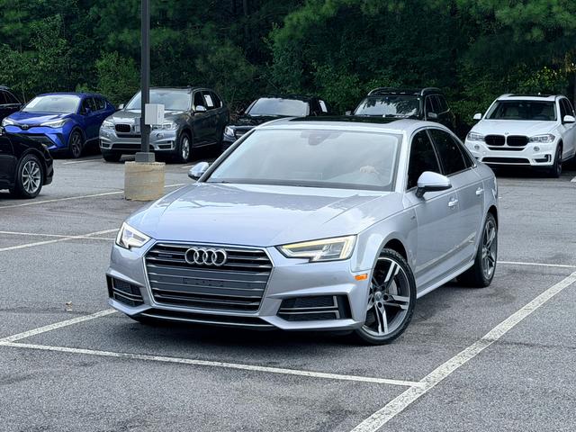 Florett Silver Metallic 2018 Audi A4 Sedan All-Wheel Drive Automatic
