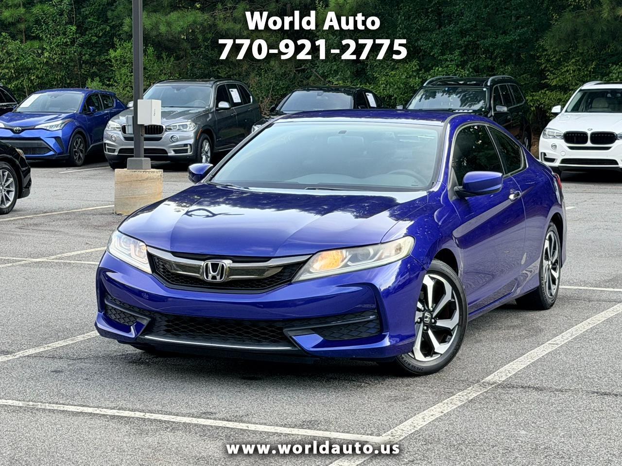 Still Night Pearl 2017 Honda Accord Coupe Coupe Front-Wheel Drive 6-Speed Manual
