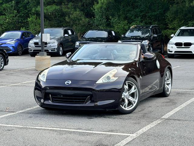Black Cherry Metallic 2012 Nissan 370Z Convertible Rear-Wheel Drive Automatic