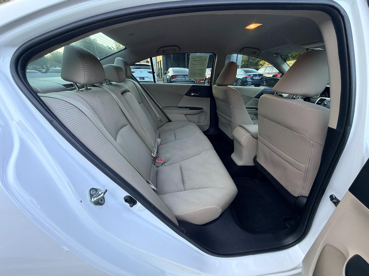 Honda Accord LX Sedan CVT 2017