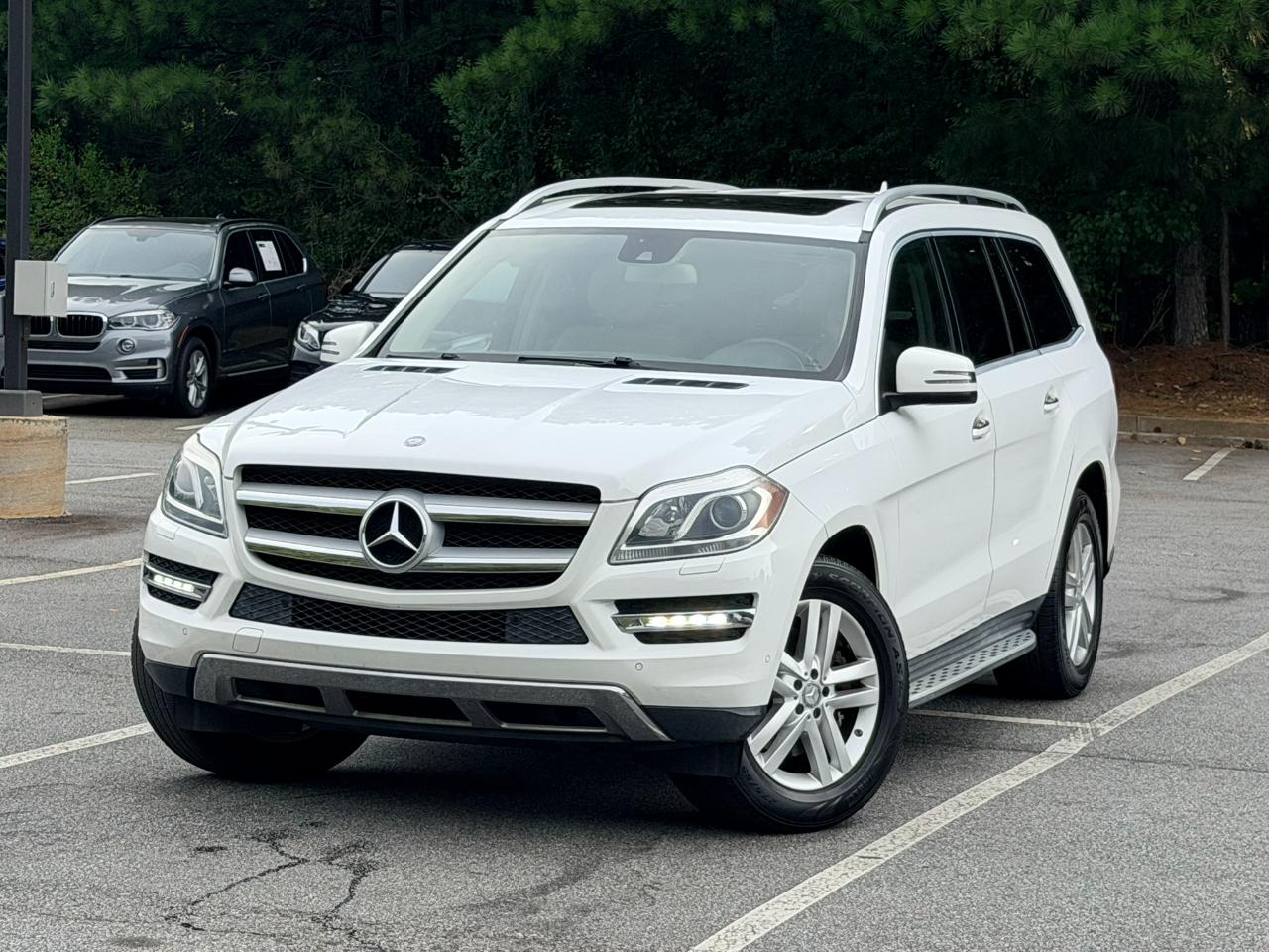 Polar White 2016 Mercedes-Benz GL-Class SUV / Crossover All-Wheel Drive Automatic