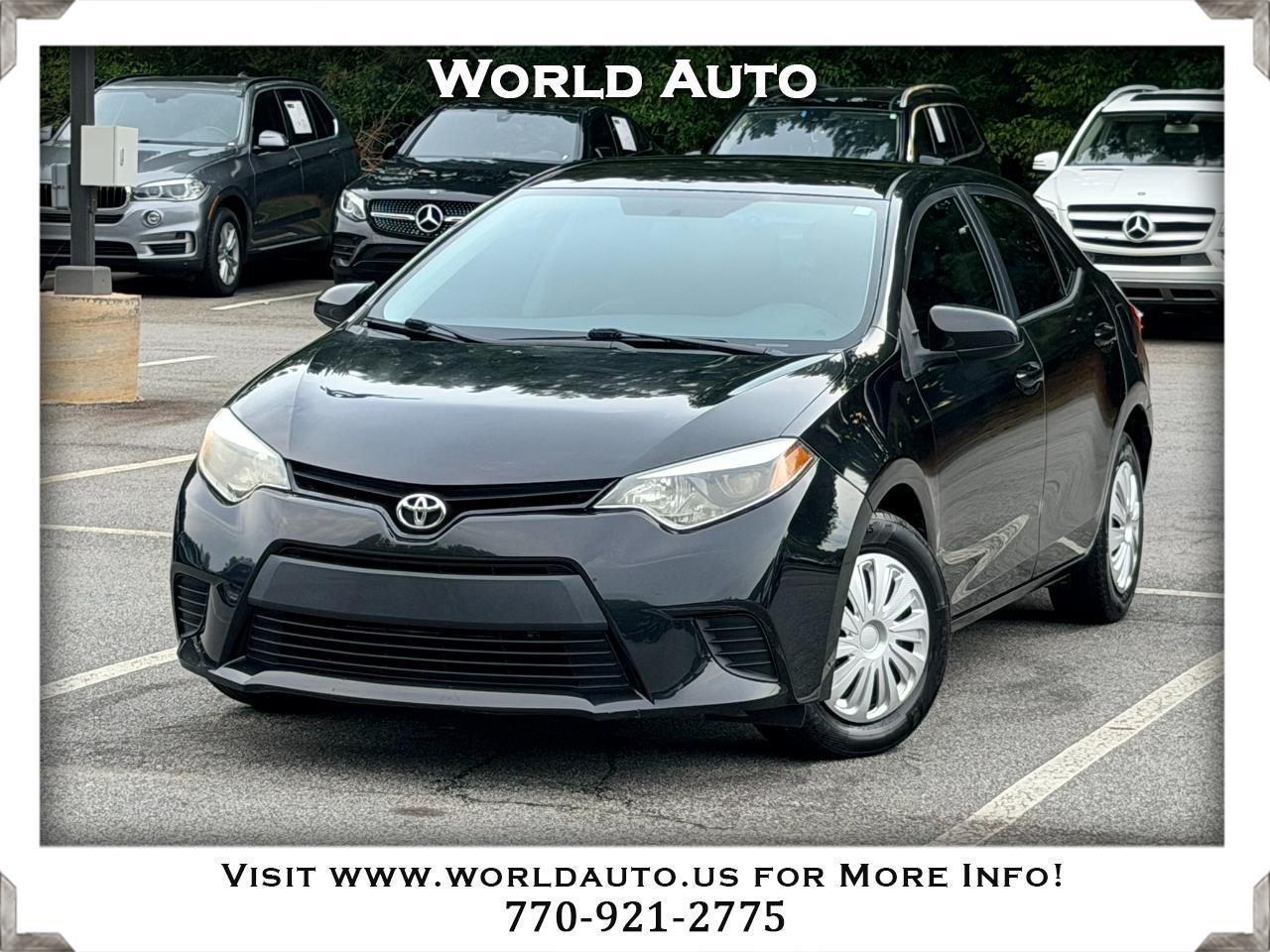 Toyota Corolla L 4-Speed AT 2016