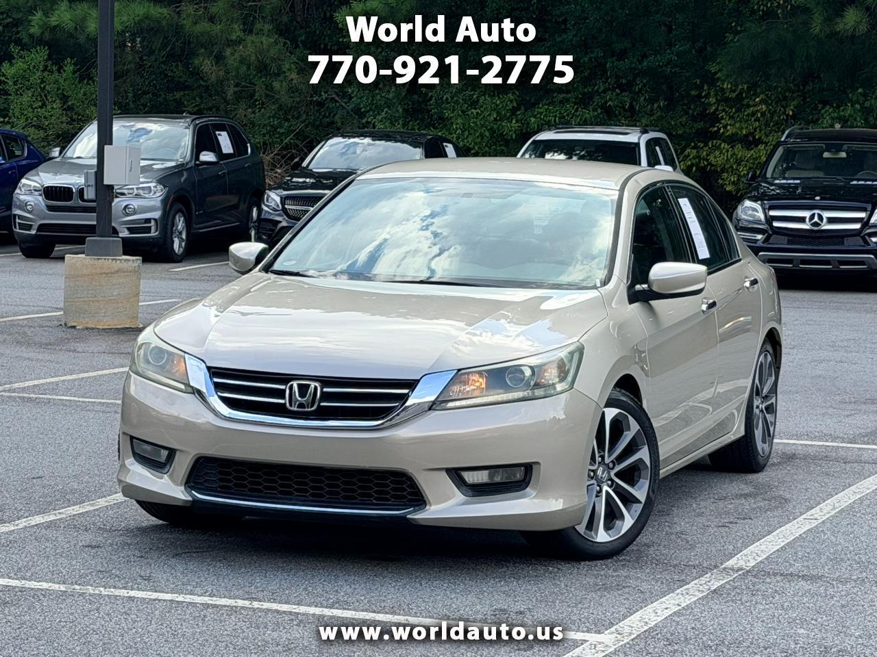 Honda Accord Sport Sedan CVT 2015