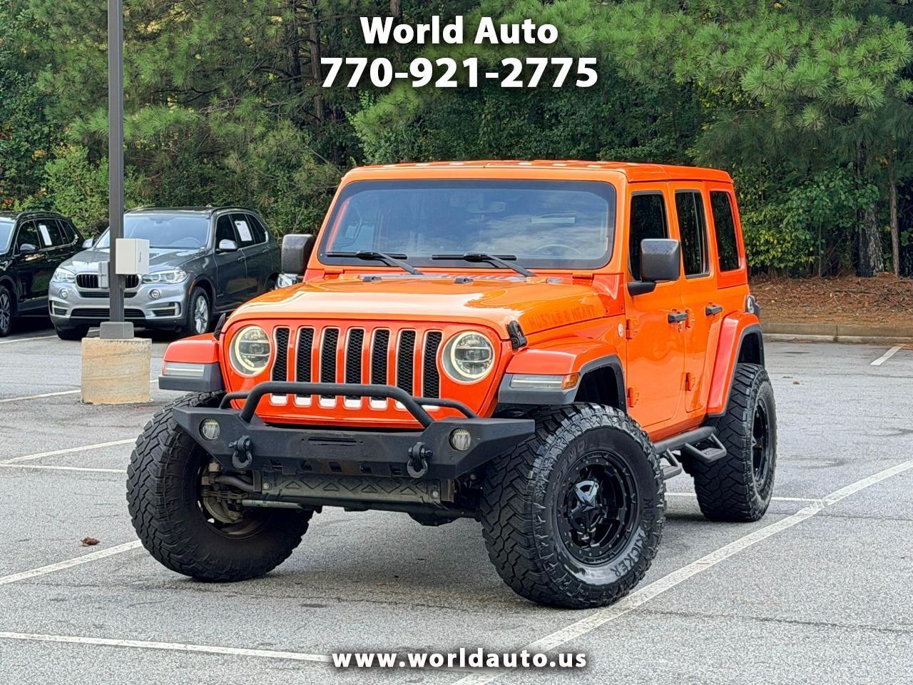 Jeep Wrangler Unlimited Sahara 2018