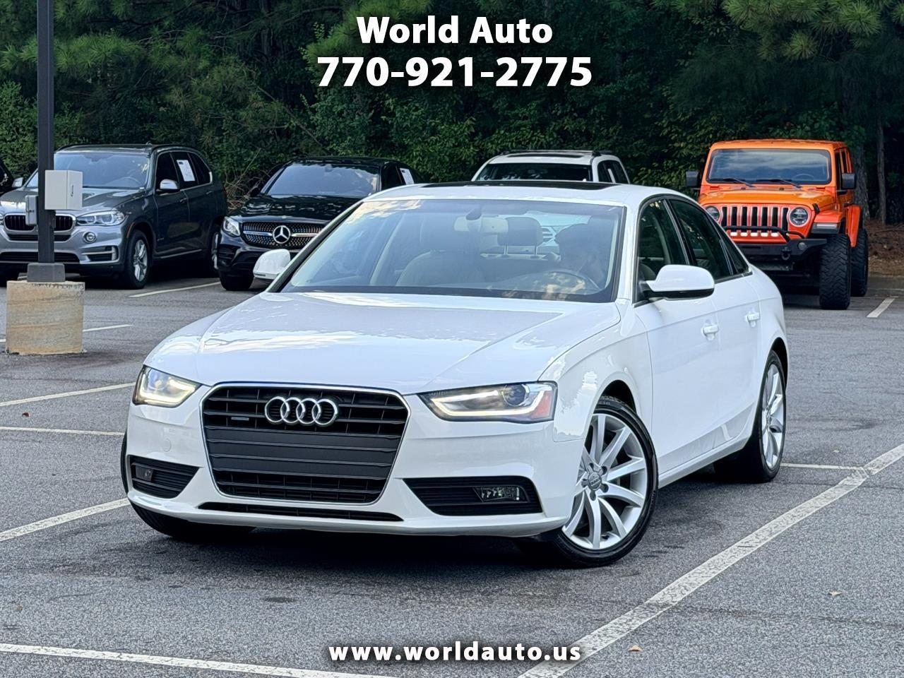 2013 Audi A4 2.0T Quattro Premium Plus