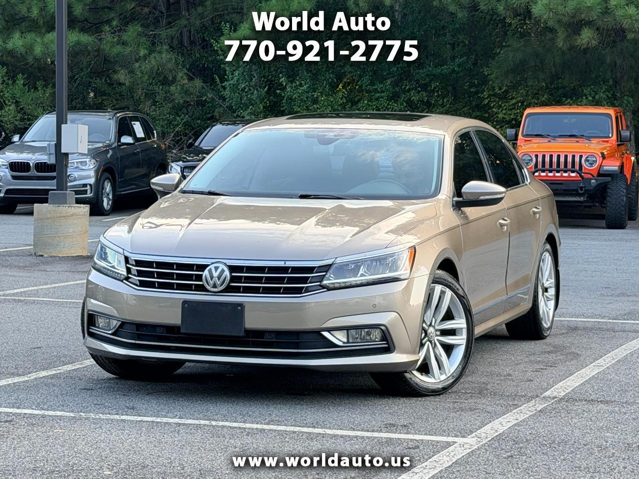 Volkswagen Passat 3.6L V6 SEL Premium 2016