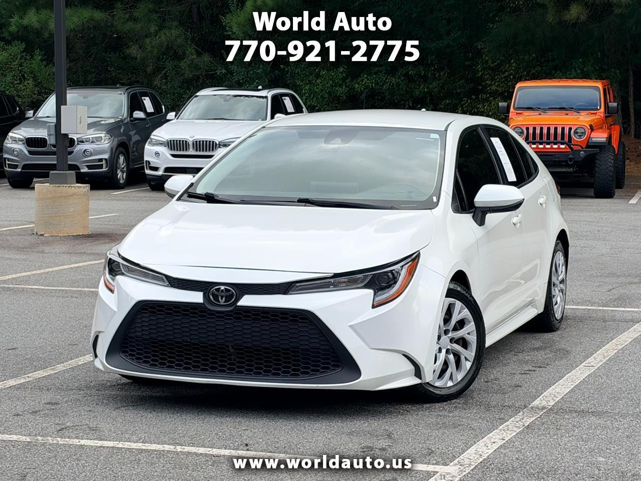 Toyota Corolla LE 2021