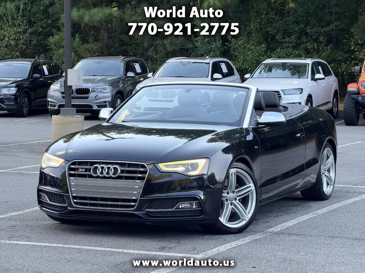 2014 Audi S5 3.0T Cabriolet Quattro Prestige