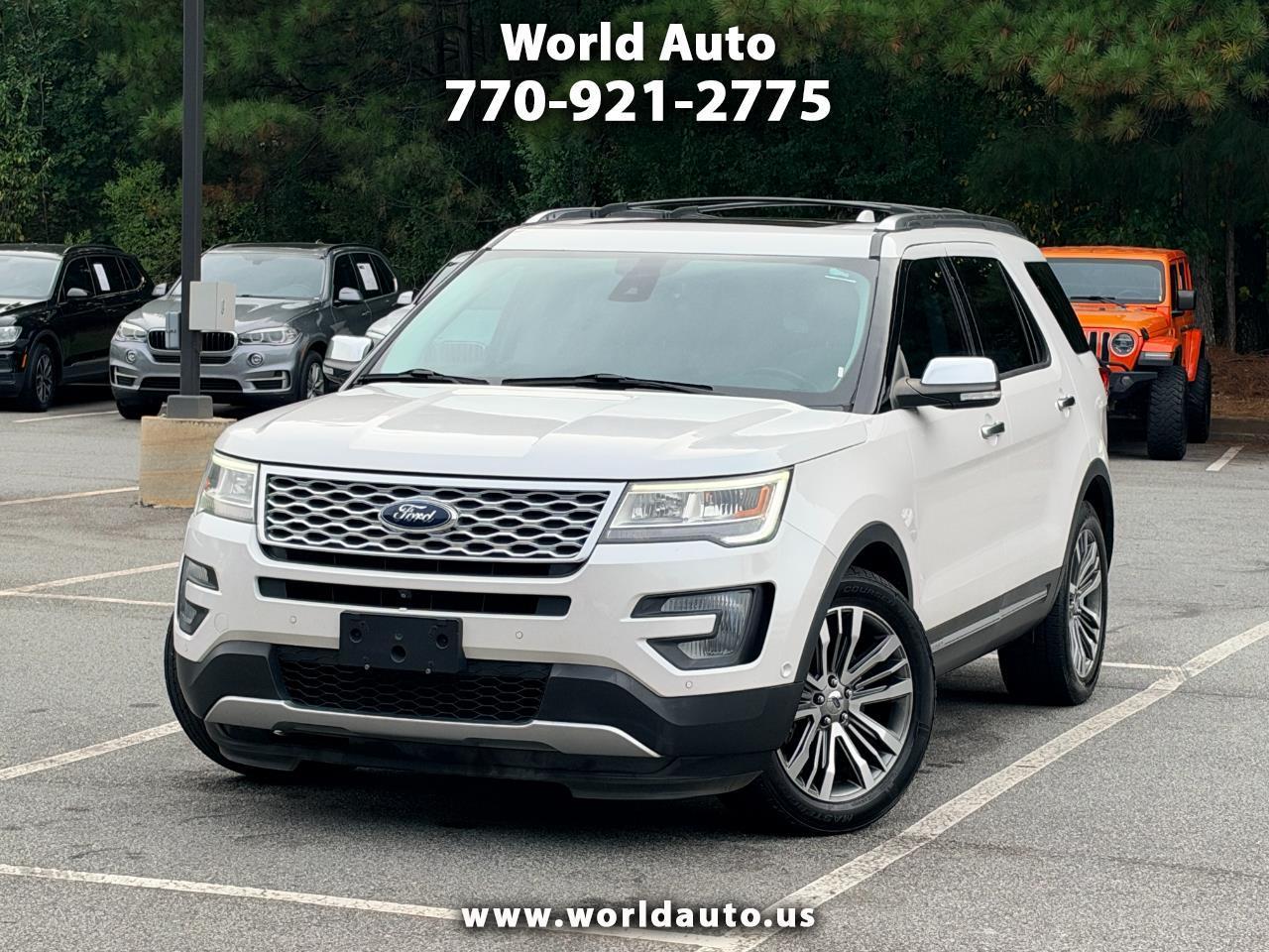 2017 Ford Explorer Platinum AWD