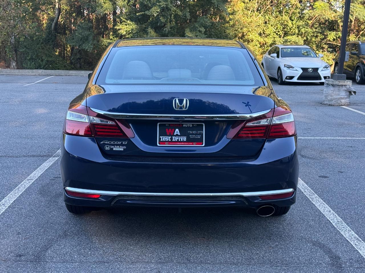 Honda Accord LX Sedan CVT 2016
