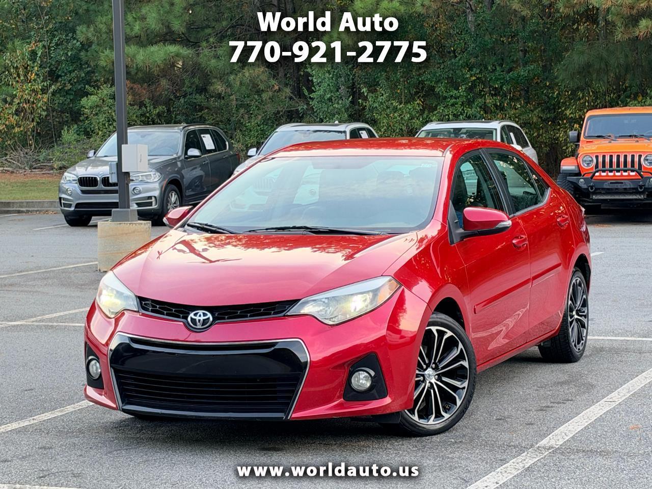 Toyota Corolla S Plus CVT 2015