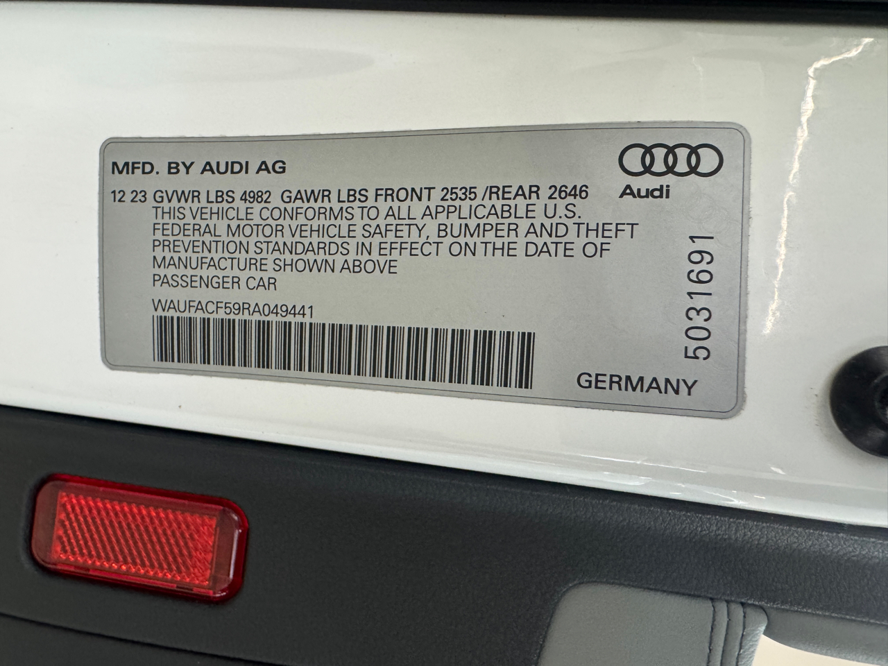 Audi A5 Premium S line 45 TFSII quattro 2024 Audi A5 Premium S line 45 TFSII quattro 2024