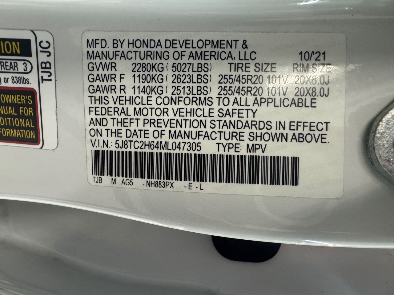 Acura RDX SH-AWD A-Spec 2021