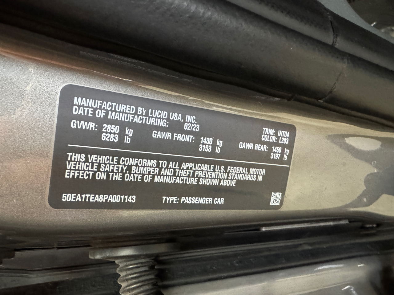 Lucid Air Touring 2023