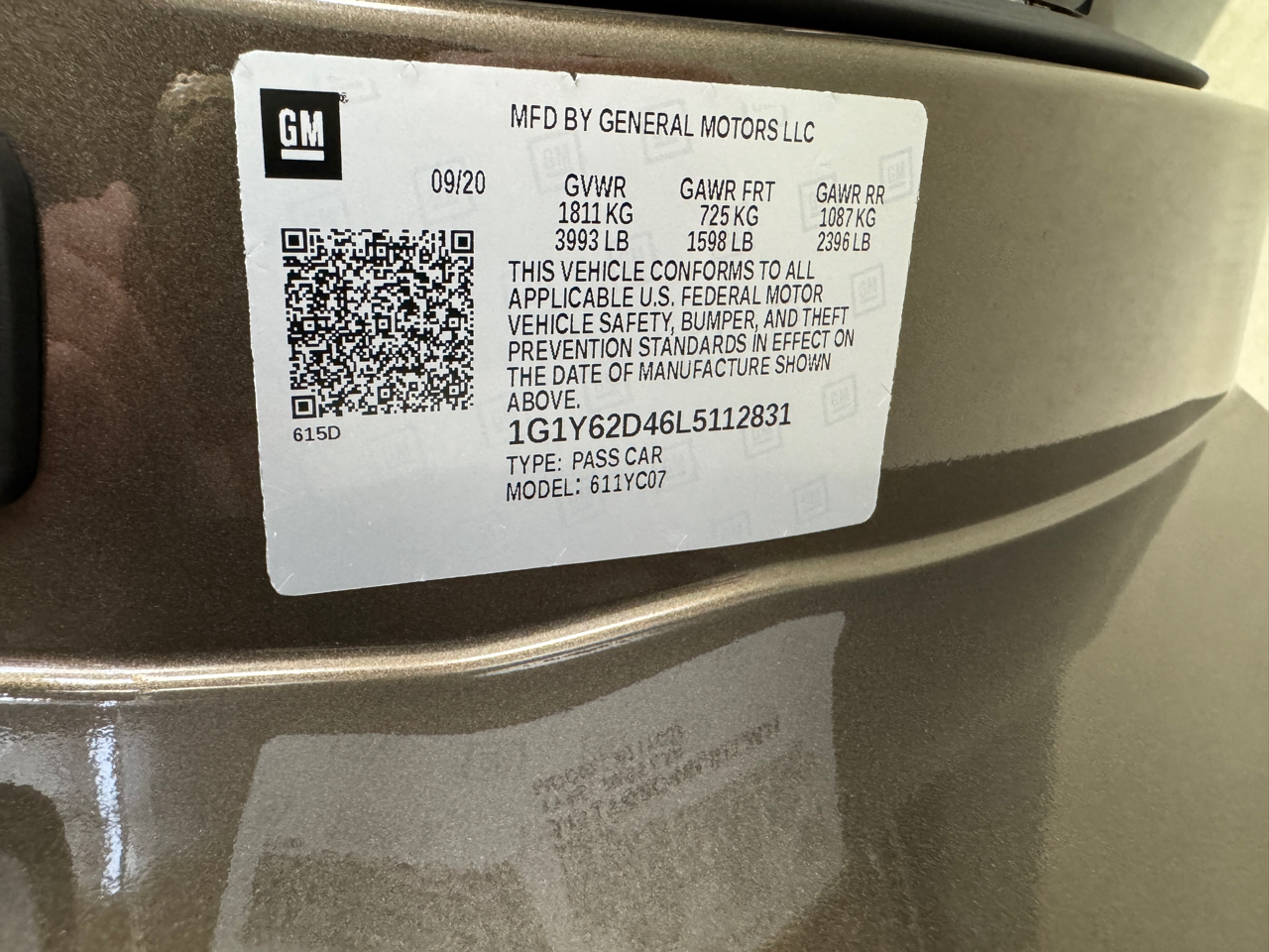 Chevrolet Corvette 1LT Coupe 2020