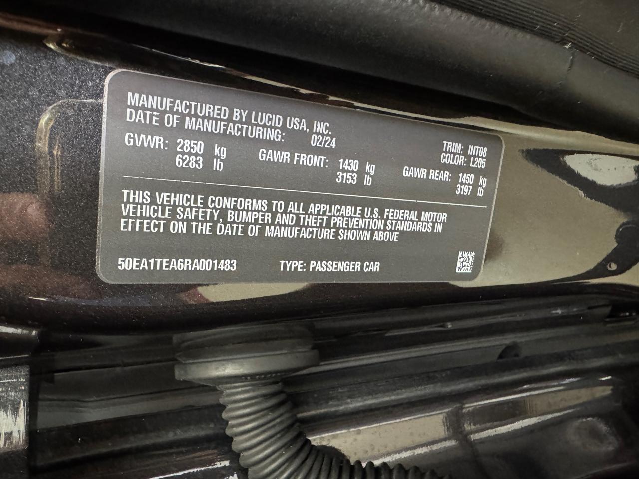 Lucid Air Touring 2024