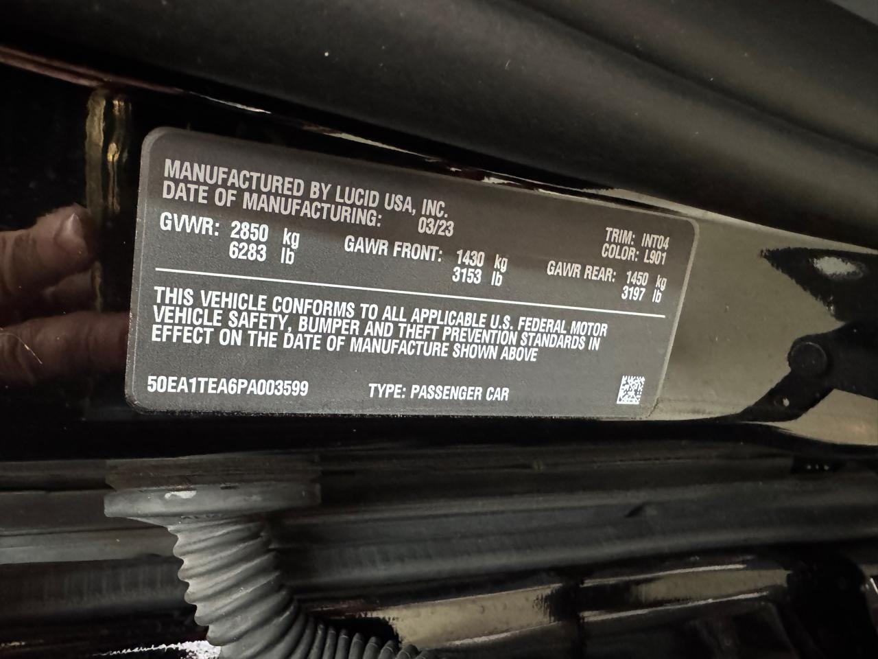 Lucid Air Touring 2023