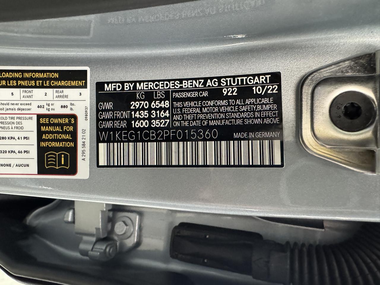 Mercedes-Benz EQE 350 4MATIC 2023