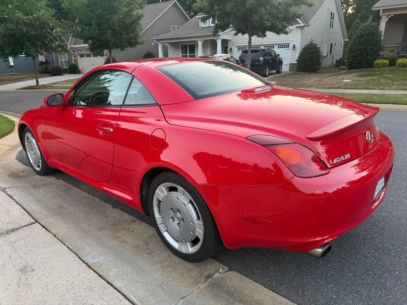 Lexus SC 430 Convertible 2002