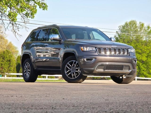 Gray 2020 Jeep Grand Cherokee Limited 4WD SUV / Crossover Four-Wheel Drive 8-Speed Automatic