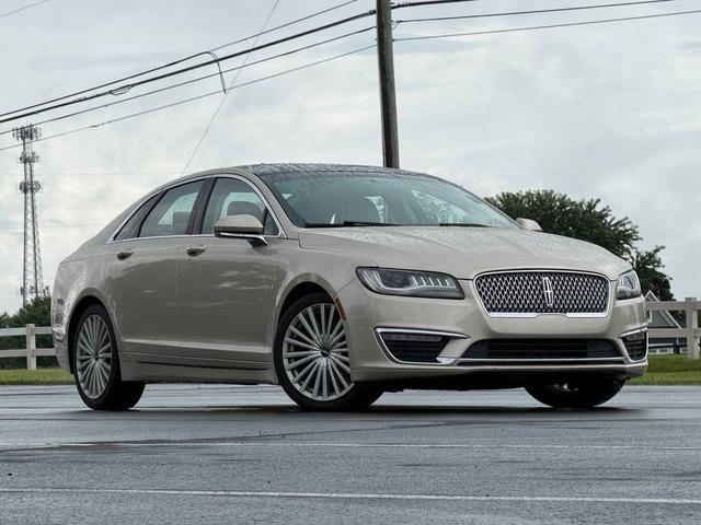 Gold 2017 Lincoln MKZ Sedan Front-Wheel Drive 6-Speed Automatic
