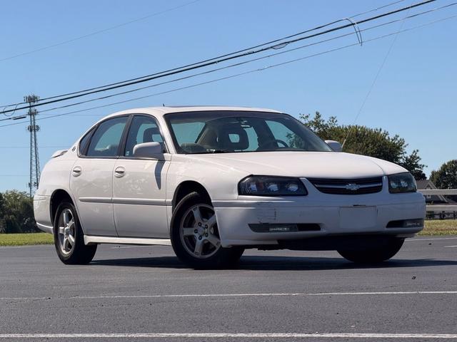 White 2005 Chevrolet Impala Sedan Front-Wheel Drive 4-Speed Automatic